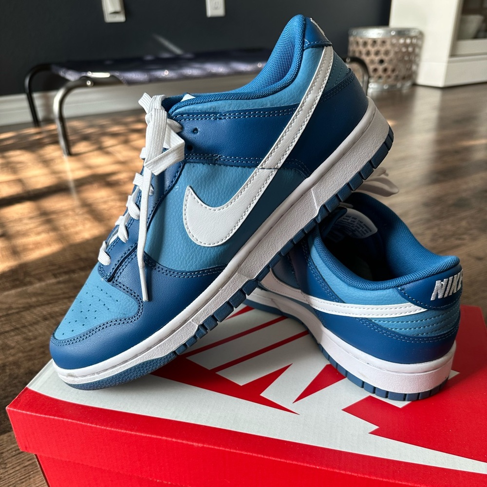 NIKE DUNK LOW 'DARK MARINA BLUE' with box